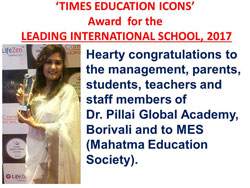 Times Icon Award leading internationl school award 1