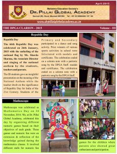 NEWS BULLETINE 2015 1 1