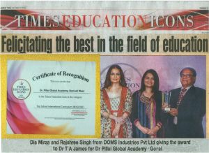 times education icon award 2019