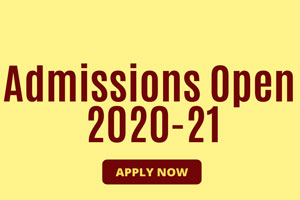 admission open 2020 21