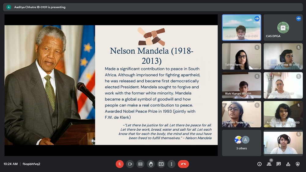 International Peace Day 2021-22