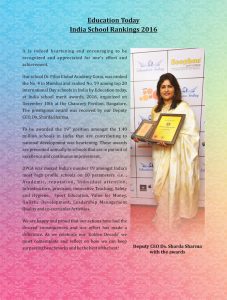 Sharda Madam Award